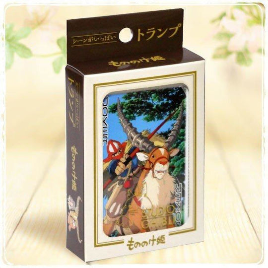 Cărți de joc Studio Ghibli Princess Mononoke 54 de cărți