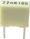 Condensator Mkt 22nf 100vdc 63vac; 10%; Pas:5mm; Kemet; 22nf 100vdc Condensator cu Film de Poliester 22000pf 0.022uf