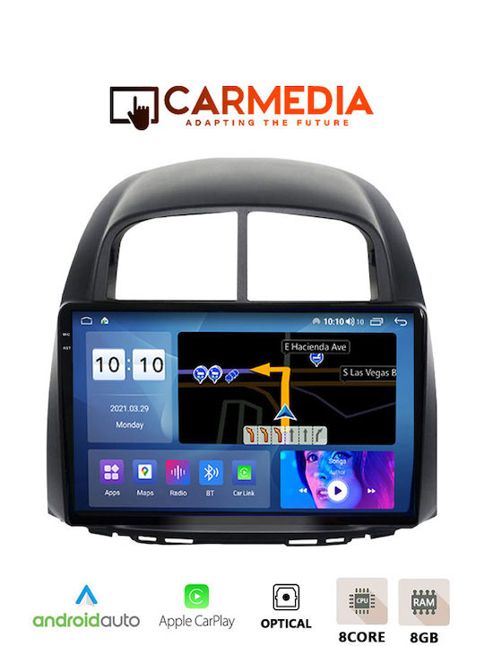 Carmedia Car Audio System for BMW X1 Daihatsu Sirion 2006-2012 (Bluetooth/USB/AUX/WiFi/GPS/Apple-Carplay/Android-Auto) with Touch Screen 10.36"