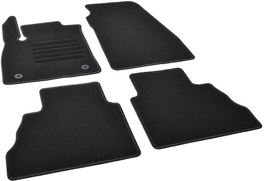 Πατάκια Δαπέδου Μοκέτας Standard Μαύρα Συμβατά Για Ford Tourneo Courier 5θ 4τμχ