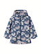 Kids' Casual Jacket with Hood Blue/Pink
