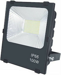 Προβολέας 100W Στεγανός 6500K