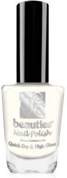 Beauties Glossy Βερνίκι Νυχιών Λευκό 03 12ml
