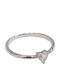 Prince Silvero Ring with Zircon made of Silver