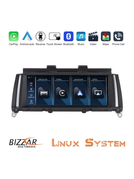 Bizzar Автомобилна Аудио Система за BMW X3 2011 – 2013 (Bluetooth/USB/AUX/WiFi/GPS/Apple CarPlay/Android Auto) с Touch Screen 8.8"