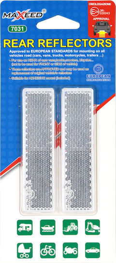 Maxeed Auto-Reflektoren Weiß 85*22mm 2Stk 35013
