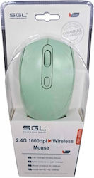 SGL K103 Wireless Mouse Green