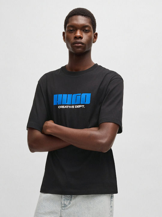 Hugo Logo T-shirt Black