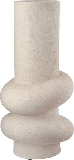 ArteLibre Διακοσμητικό Βάζο Κεραμικό Ring Γκρι Φ15xΥ31cm 14τμχ