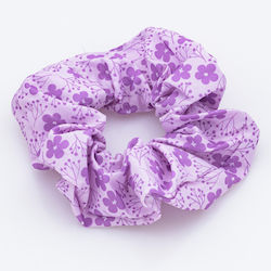 Florales Haargummi – 6 Violetttöne