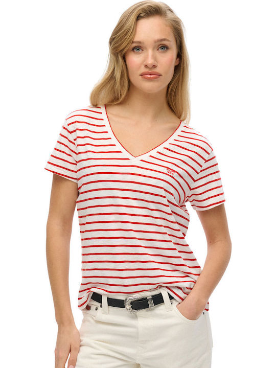 Superdry Women's T-shirt Red