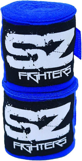 Боксови бинтове Sz Fighters 3.5 метра синьо