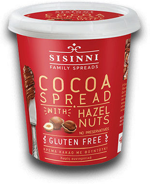 Kakao-Haselnuss-Aufstrich Glutenfrei 400g