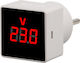 Volmetru Sinotimer monofazat măsoară tensiunea AC 50-380V 50-60Hz V-PL