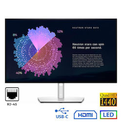 Dell U2722DE Refurbished Grade A TFT-LCD Monitor 27" QHD 2560x1440