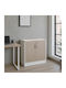 Шкаф Офис Armadi С ключалка Gray-white 80x40x80см