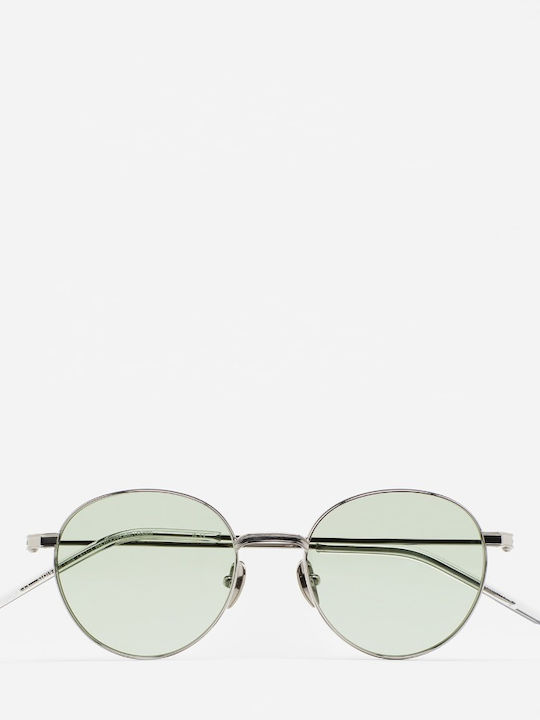 Kaleos Unisex Ochelari de soare cu Argintiu Cadru și Verde Oglindă Lentilă TURCATTI 4