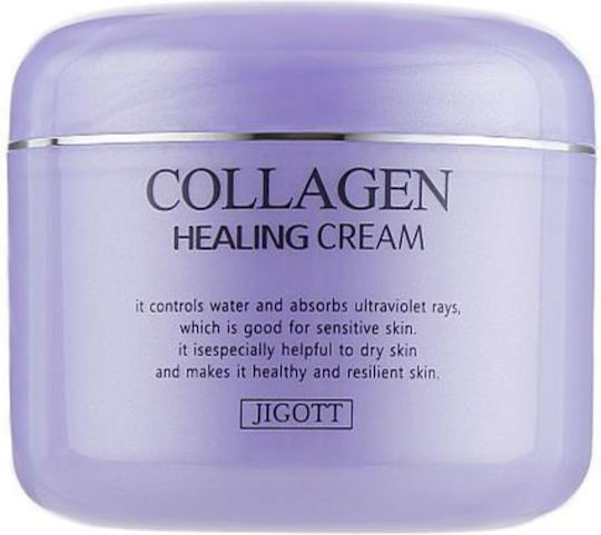 Jigott Collagen Healing Ενυδατική Κρέμα Προσώπου Ημέρας με Κολλαγόνο & Aloe Vera 100ml