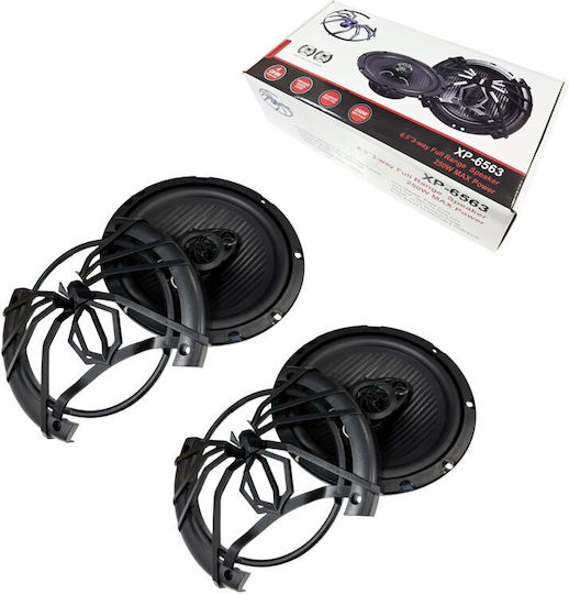 Σετ Ηχεία Αυτοκινήτου 6.5" με 250W RMS (2 Δρόμων)