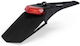 Acerbis Motorcycle Wheel Mudguard with Stop Black 1pcs