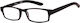 Clear View Lesebrille +3.00 in Schwarz Farbe