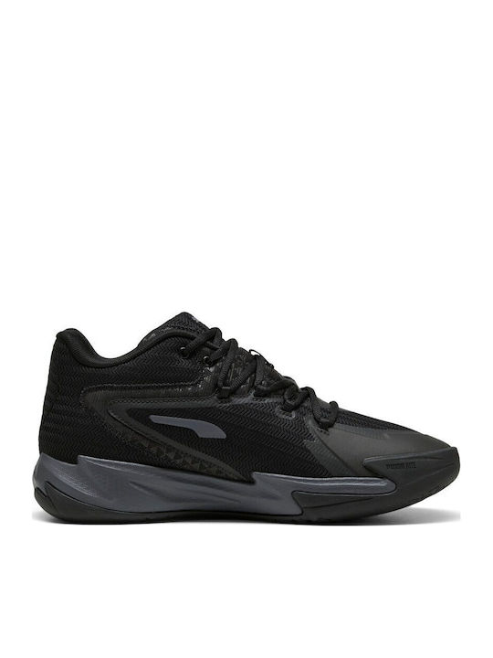PUMA Χαμηλά Μπασκετικά Παπούτσια Μαύρα