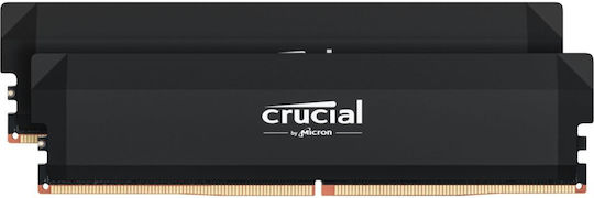 Crucial Pro 64GB DDR5 RAM cu 2 module (2x32GB) și Viteză 6400