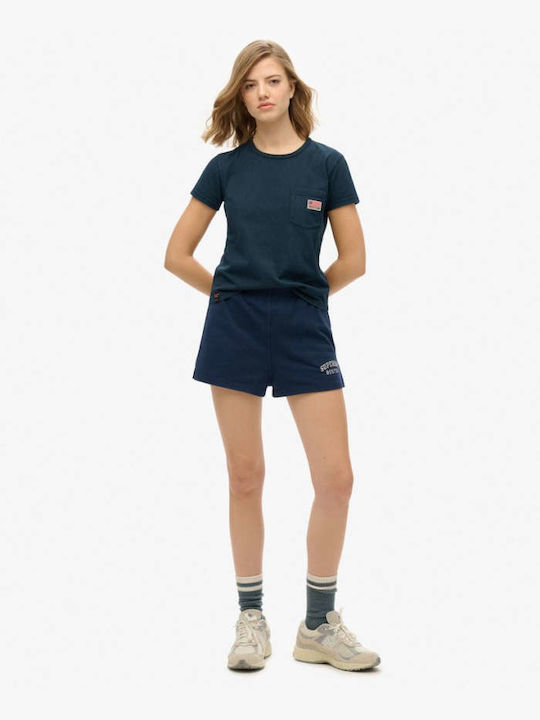 Ovin Women's High-waisted Shorts Blue