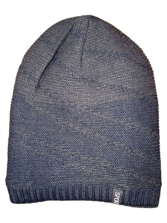 Beanie Unisex Beanie Knitted in Gray color