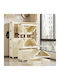 Double Door Wardrobe Beige 56x34x126cm