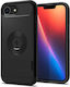 Spigen Slim Armor Задна Корица Силикон / Пластмаса 1.2mm Черен iPhone 17e / 16e