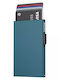 Men's Wallet Cards with RFID Green