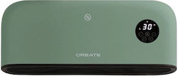 Create Warm Wall Pro Fan Heater Room Wall Verde 2000W Create Warm Wall Pro Fan Heater Room Wall Verde 2000W