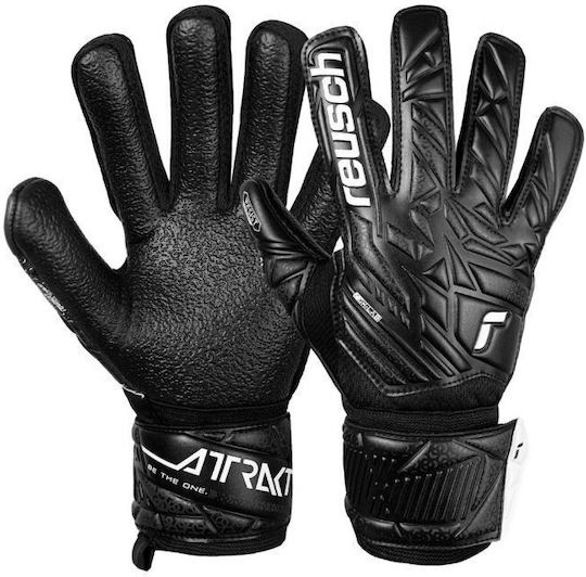 Reusch Attrakt Resist Γάντια Τερματοφύλακα Παιδικά Μαύρα