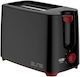 Elite Elite Тостер Двуместна 700W Черен