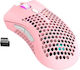 Royal Kludge RM310 Wireless RGB Gaming Mouse Pink