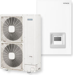Hitachi Yutaki S Αντλία Θερμότητας 24kW Τριφασική 60°C Split