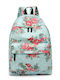Miss Lulu Backpack Light Blue