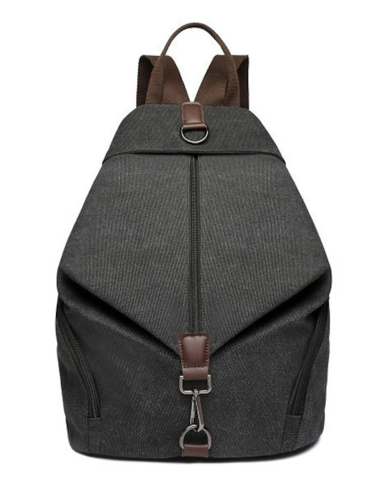 Miss Lulu Backpack Μαύρο