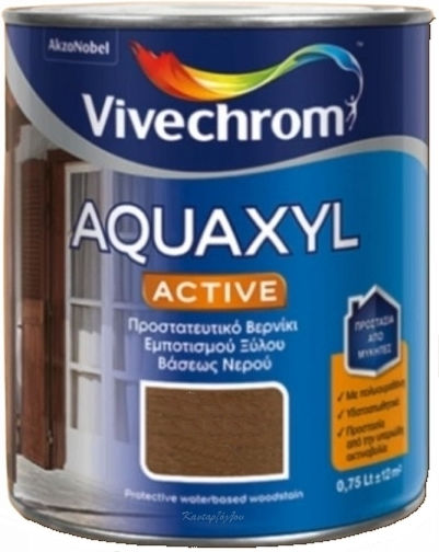 Vivechrom Aquaxyl Impregnation Varnish Water Mahogany Matte 2.5lt