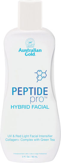Îmbunătățitor de bronzare hibrid pentru față sesiuni UV și lumină roșie Peptide Pro Facial 90ml