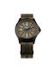 Traser Herrenuhr Batterie mit Braun Stoffarmband