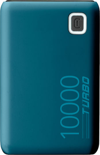 Cellular Line Essence Power Bank 10000mAh 12W с USB-A порт и USB-C порт Зелен