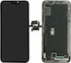 Οθόνη mit Touch-Mechanismus für Apple iPhone X (Schwarz)