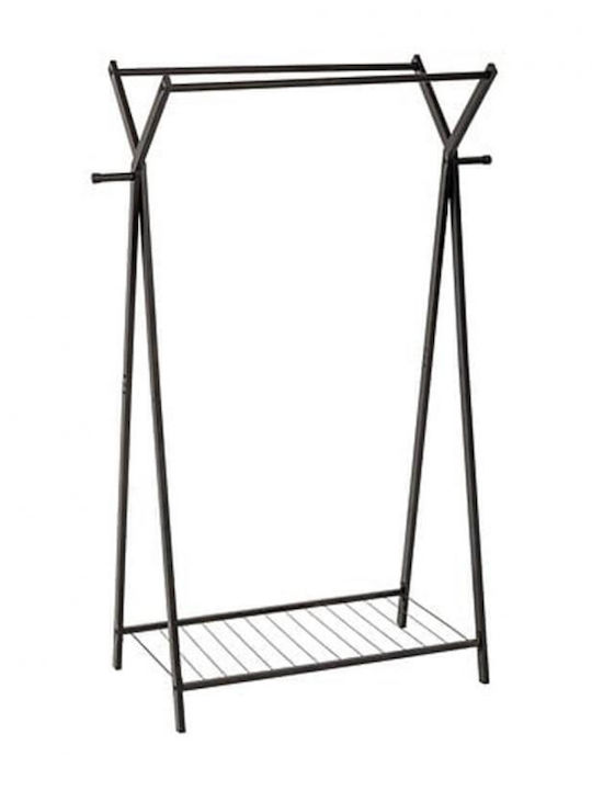 Atmosphera Гардеробна стойка Черен 98x43.5x145см