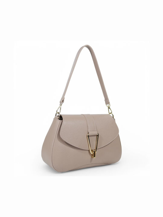 Passaggio Leather Δερμάτινη Γυναικεία Τσάντα Ώμ...