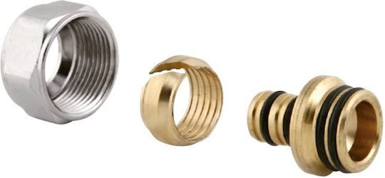 Icma Ρακόρ Σύνδεσης Σωλήνα 16mm 81101GH06