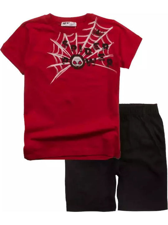 Nek Kids Wear Kids' Set with Shorts Summer 2pcs...
