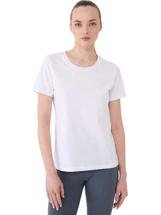 4F Γυναικείο T-shirt White