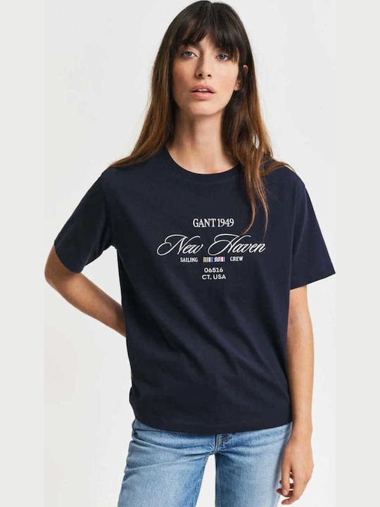 Gant Women's T-shirt Blue